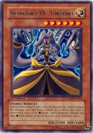 Arcana Force XIV - Temperance [LODT-EN014] Rare