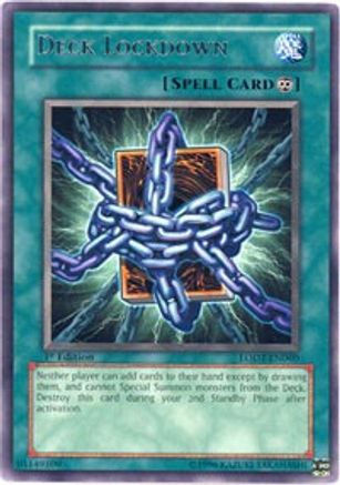 Deck Lockdown [LODT-EN060] Rare