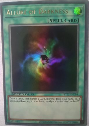 Allure of Darkness [STP3-EN005] Ultra Rare