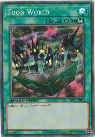 Toon World [STP3-EN009] Super Rare