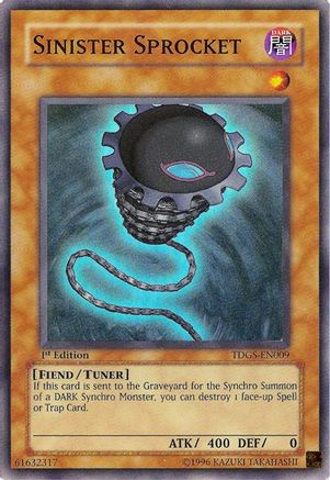 Sinister Sprocket [TDGS-EN009] Super Rare