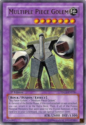 Multiple Piece Golem [TDGS-EN038] Ultra Rare