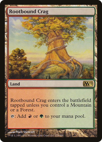 Rootbound Crag [Magic 2012]