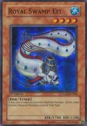 Royal Swamp Eel [CRMS-EN086] Super Rare