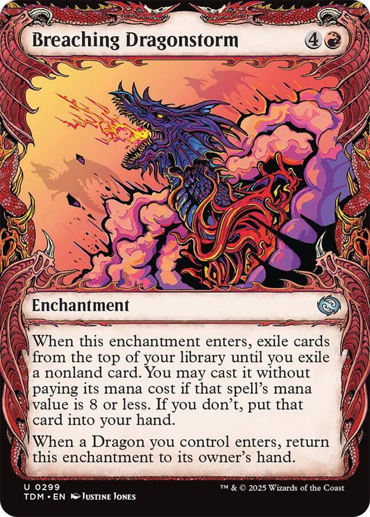 Breaching Dragonstorm (Showcase) [Tarkir: Dragonstorm]