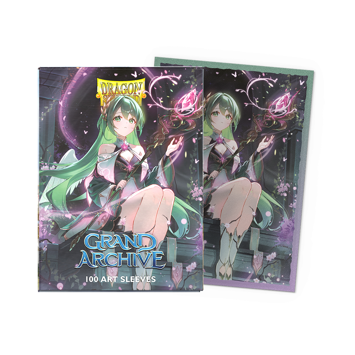 Dragon Shield: Standard 100ct Sleeves - Grand Archive (Ariel, Archangel of Natura)