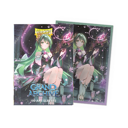 Dragon Shield: Standard 100ct Sleeves - Grand Archive (Ariel, Archangel of Natura)