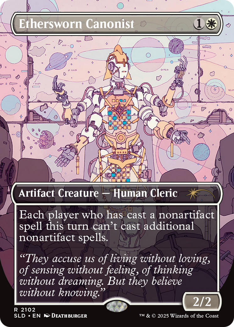 Ethersworn Canonist (Galaxy Foil) [Secret Lair Drop Series]
