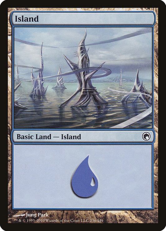 Island (236) [Scars of Mirrodin]