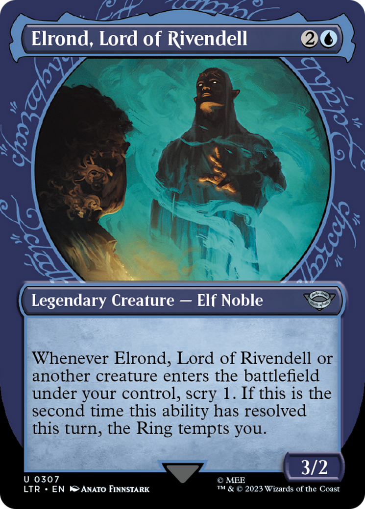 Elrond, Lord of Rivendell (Showcase Ring Frame) [The Lord of the Rings: Tales of Middle-Earth]
