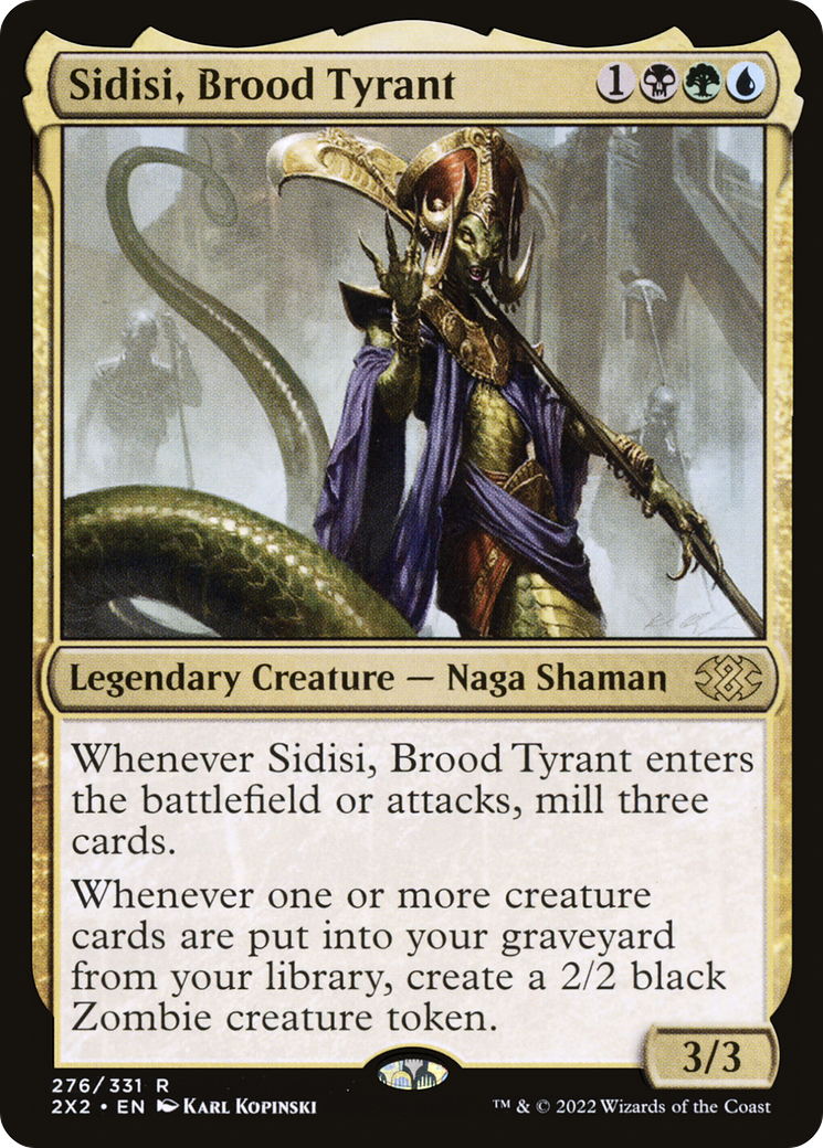 Sidisi, Brood Tyrant [Double Masters 2022]