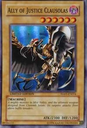 Ally of Justice Clausolas [HA01-EN014] Super Rare
