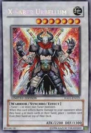 X-Saber Urbellum [HA01-EN025] Secret Rare