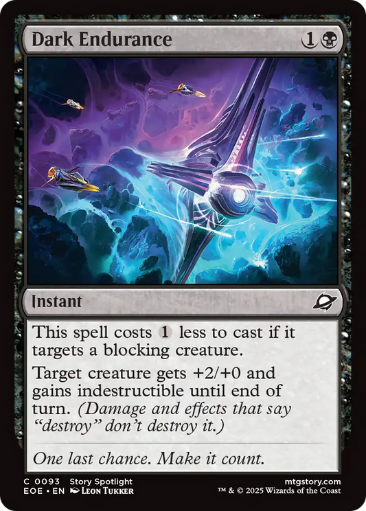 Dark Endurance [Edge of Eternities]