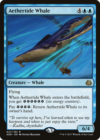Aethertide Whale [Aether Revolt]