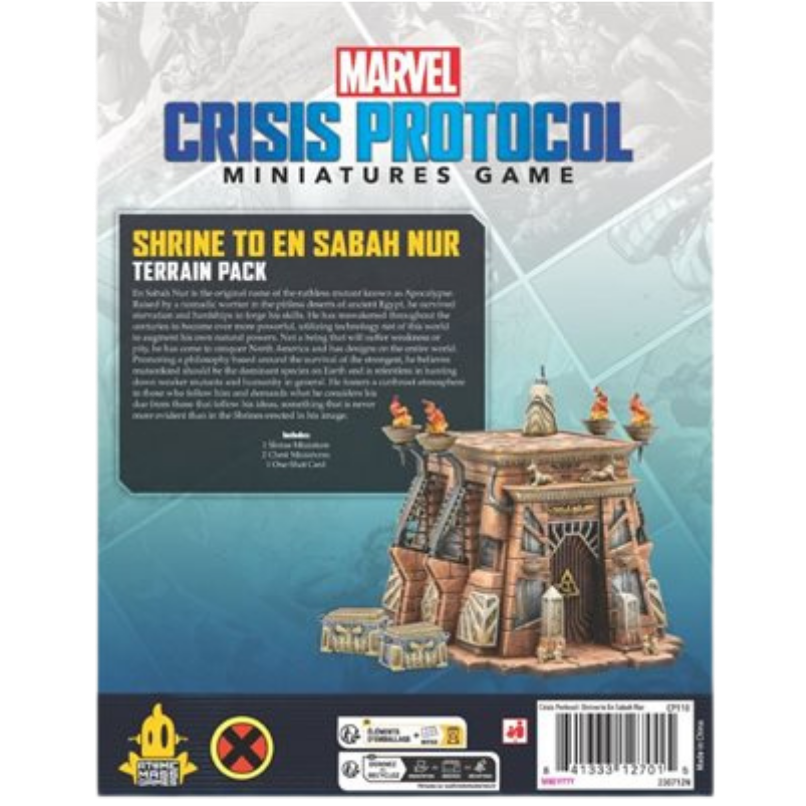 Marvel: Crisis Protocol: Shrine to En Sabah Nur - Terrain Pack