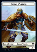 Human Warrior Token [Kaldheim Tokens]