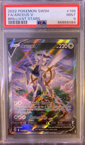 Arceus V (166/172) Brilliant Stars - PSA 9