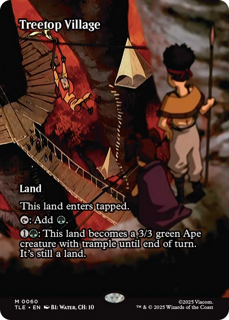 Treetop Village (Borderless) [Avatar: The Last Airbender: Eternal-Legal]