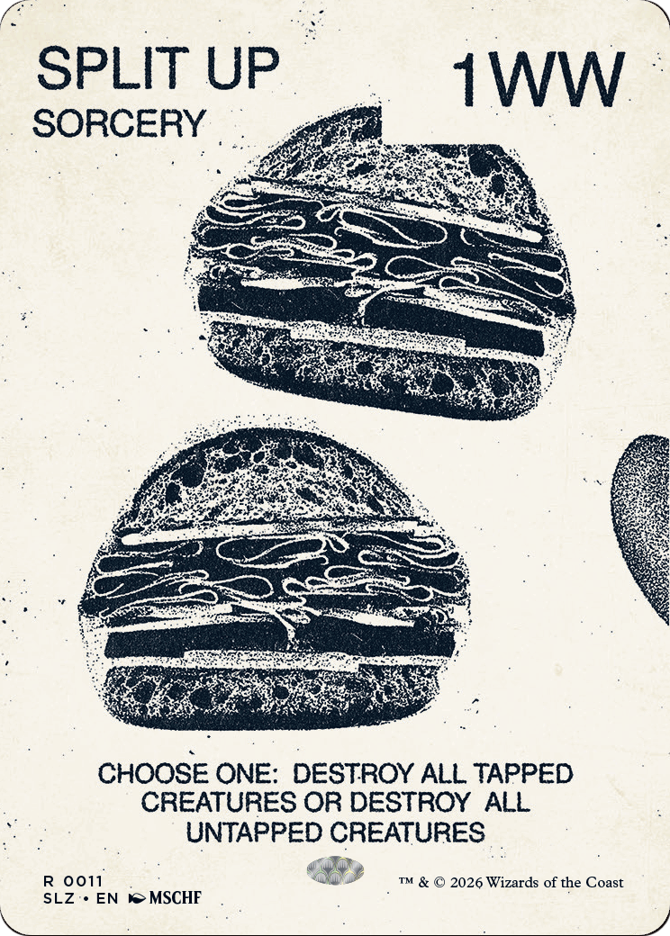 Split Up (0011) [Secret Lair x MSCHF: The Zeta Set]