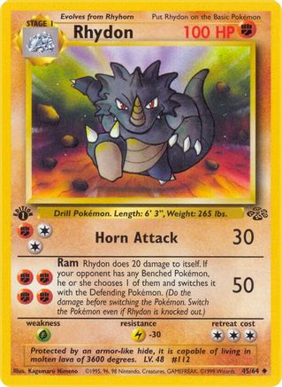 Rhydon (45/64) [Jungle Unlimited]