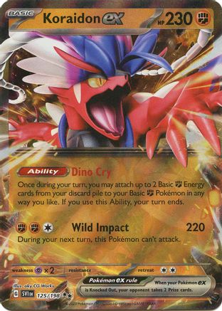 Koraidon ex (125/198) [Scarlet & Violet: Base Set]