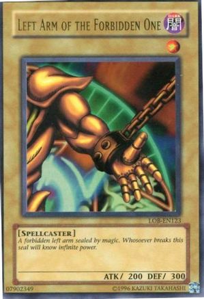 Left Arm of the Forbidden One [LOB-EN123] Ultra Rare