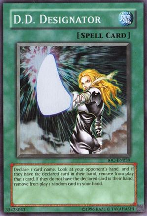 D.D. Designator [IOC-EN039] Super Rare