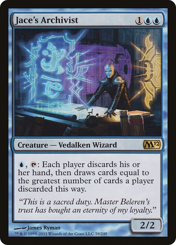Jace's Archivist [Magic 2012]