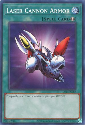 Laser Cannon Armor (25th Anniversary) [LOB-EN089] Common