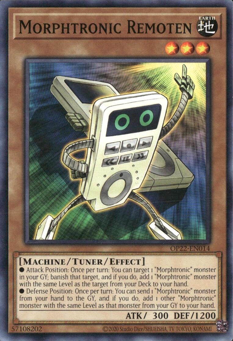 Morphtronic Remoten [OP22-EN014] Common