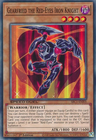 Gearfried the Red-Eyes Iron Knight [SBC1-ENI05] Common