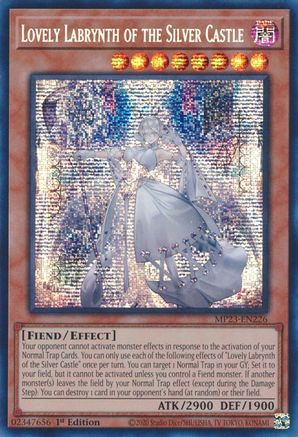 Lovely Labrynth of the Silver Castle [MP23-EN226] Prismatic Secret Rare