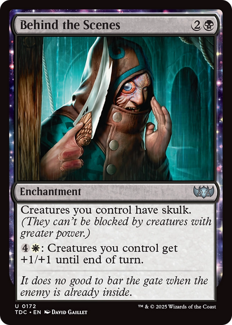 Behind the Scenes [Tarkir: Dragonstorm Commander]