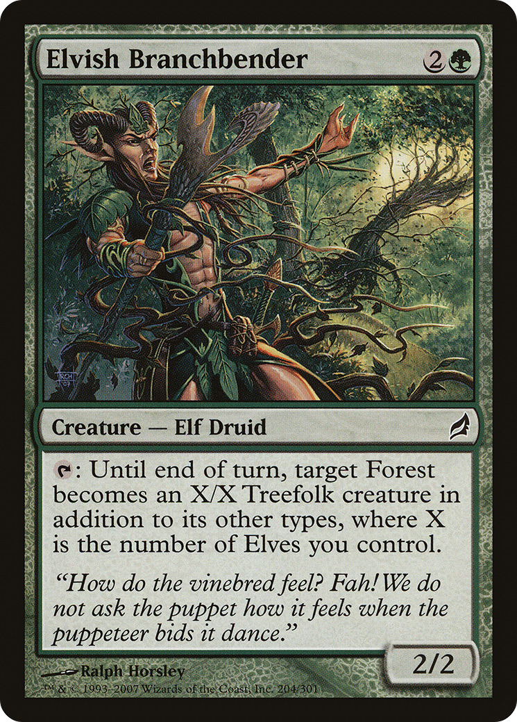 Elvish Branchbender [Lorwyn]
