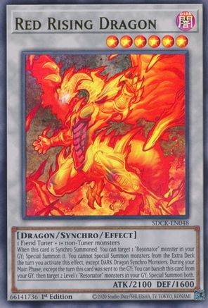 Red Rising Dragon [SDCK-EN048] Ultra Rare