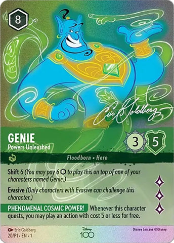 Genie - Powers Unleashed (Enchanted) (20) [Disney100 Promos]