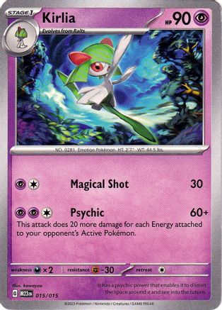 Kirlia (015/015) [McDonald's Promos: 2023 Collection]