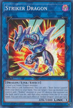 Striker Dragon [RA01-EN046] Super Rare
