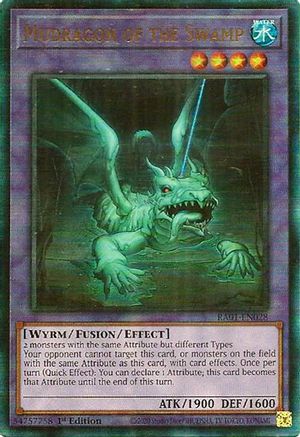 Mudragon of the Swamp [RA01-EN028] Prismatic Ultimate Rare