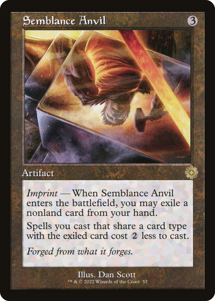 Semblance Anvil (Retro) [The Brothers' War Retro Artifacts]