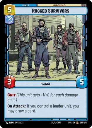 Rugged Survivors (067/252) [Spark of Rebellion]