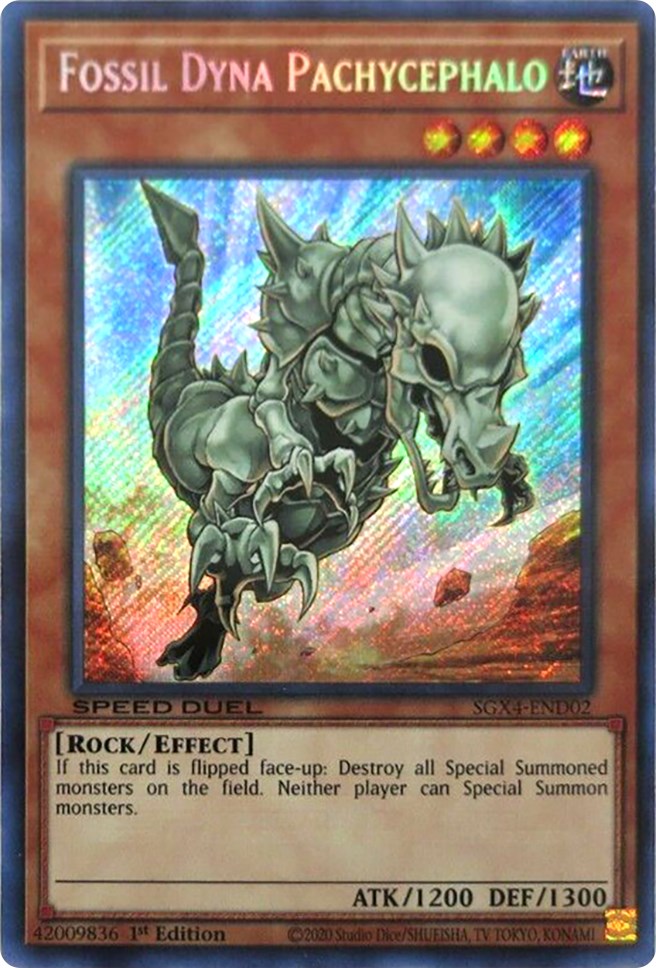 Fossil Dyna Pachycephalo (Secret Rare) [SGX4-END02] Secret Rare