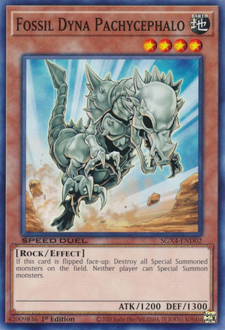 Fossil Dyna Pachycephalo [SGX4-END02] Common