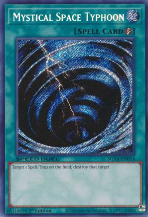 Mystical Space Typhoon (Secret Rare) [SGX4-END14] Secret Rare