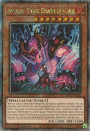 Snake-Eyes Diabellstar [LEDE-EN011] Quarter Century Secret Rare
