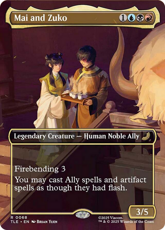 Mai and Zuko (Borderless) [Avatar: The Last Airbender: Eternal-Legal]