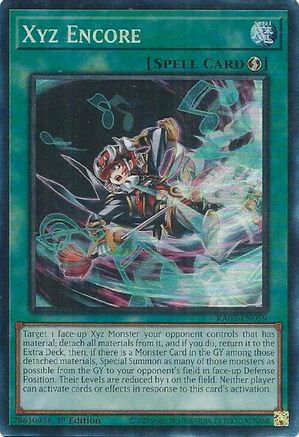 Xyz Encore (PCR) [RA02-EN059] Prismatic Collector's Rare