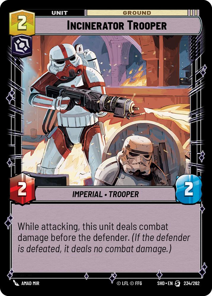 Incinerator Trooper (234/262) (234/262) [Shadows of the Galaxy]