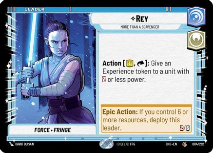 Rey - More Than a Scavenger (004/262) (004/262) [Shadows of the Galaxy]